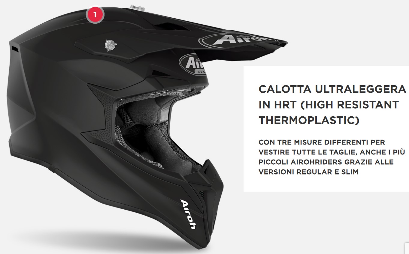 AIROH CASCO CROSS WRAAP BEAST MATT